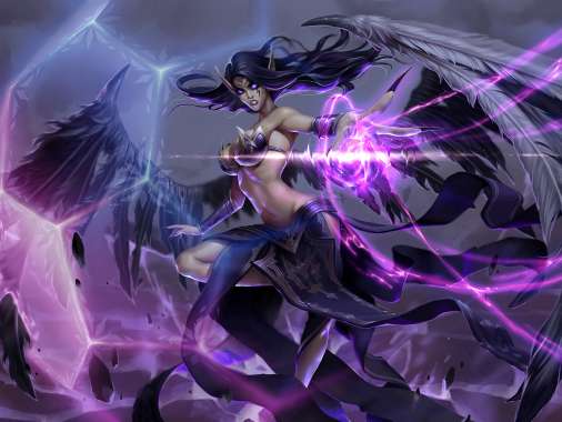 League of Legends Mobiele Horizontaal achtergrond