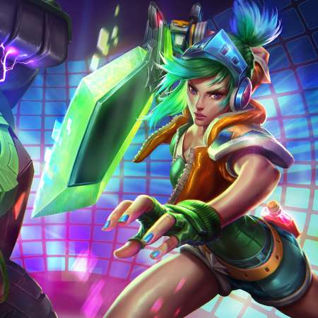 League of Legends Mobiele Horizontaal achtergrond