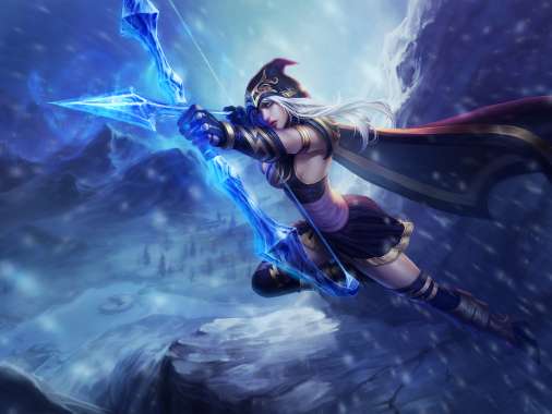 League of Legends Mobiele Horizontaal achtergrond