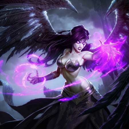 League of Legends Mobiele Horizontaal achtergrond