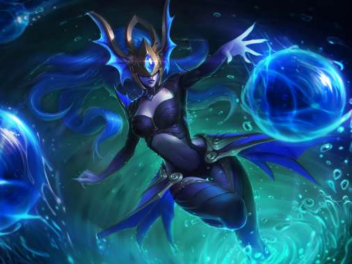 League of Legends Mobiele Horizontaal achtergrond