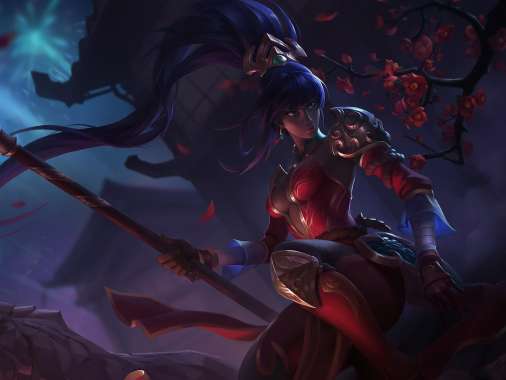 League of Legends Mobiele Horizontaal achtergrond