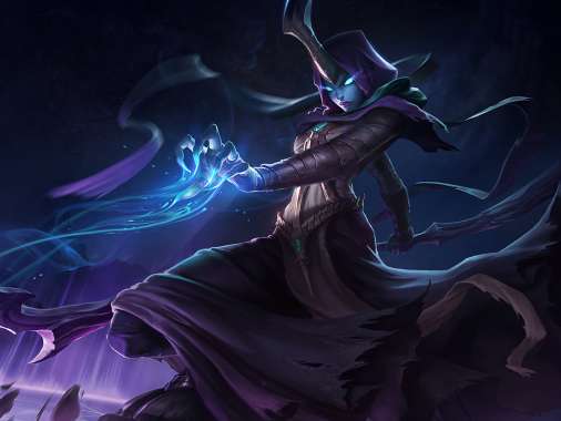 League of Legends Mobiele Horizontaal achtergrond