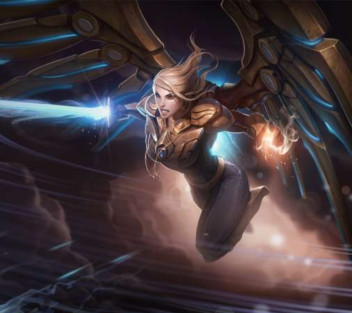 League of Legends Mobiele Horizontaal achtergrond