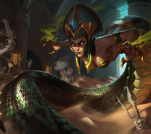 League of Legends Mobiele Horizontaal achtergrond