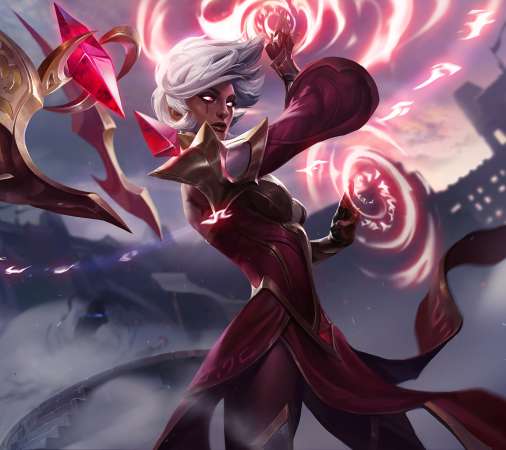 League of Legends Mobiele Horizontaal achtergrond