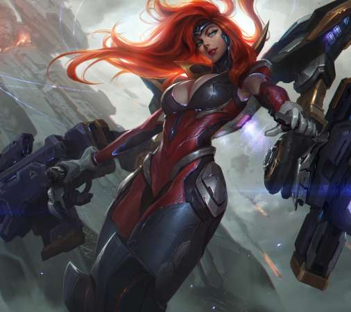 League of Legends Mobiele Horizontaal achtergrond