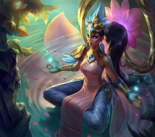 League of Legends Mobiele Horizontaal achtergrond