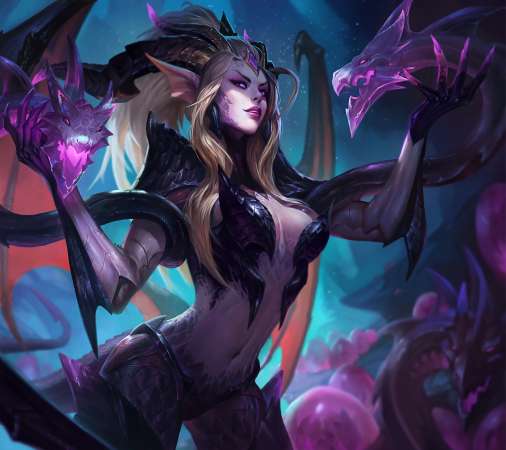 League of Legends Mobiele Horizontaal achtergrond