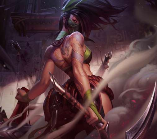 League of Legends Mobiele Horizontaal achtergrond