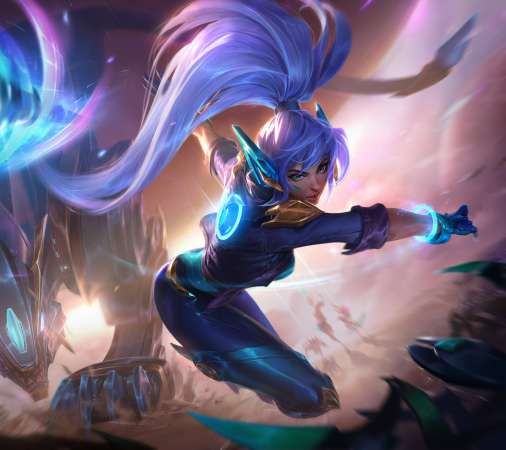 League of Legends Mobiele Horizontaal achtergrond