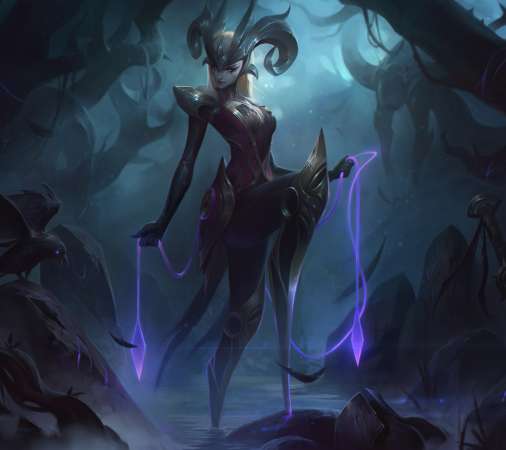 League of Legends Mobiele Horizontaal achtergrond