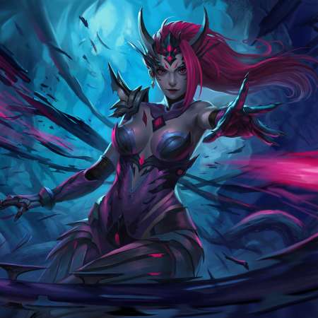 League of Legends fan art Mobiele Horizontaal achtergrond