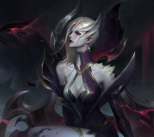 League of Legends fan art Mobiele Horizontaal achtergrond