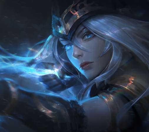 League of Legends fan art Mobiele Horizontaal achtergrond