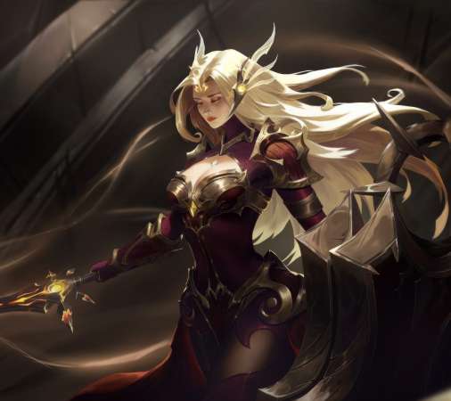 League of Legends fan art Mobiele Horizontaal achtergrond