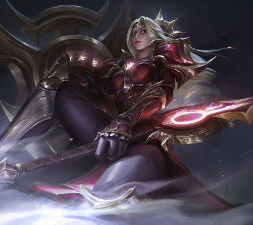 League of Legends fan art Mobiele Horizontaal achtergrond