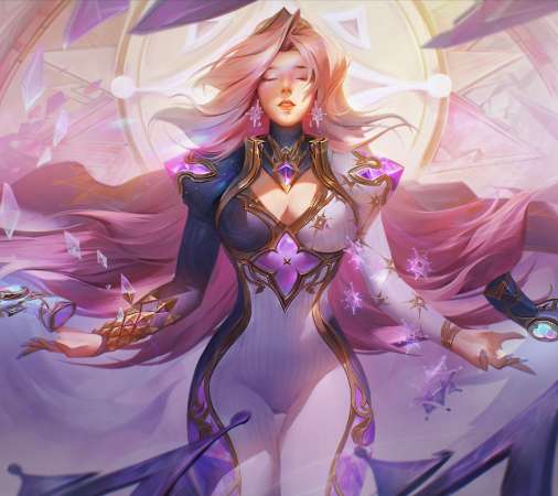 League of Legends fan art Mobiele Horizontaal achtergrond