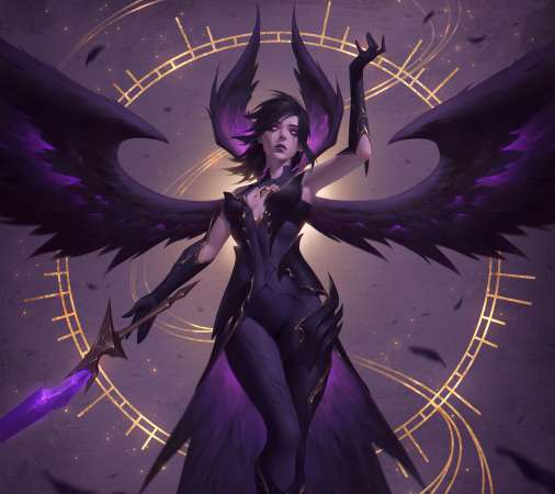 League of Legends fan art Mobiele Horizontaal achtergrond