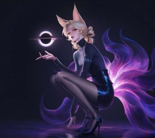 League of Legends fan art Mobiele Horizontaal achtergrond