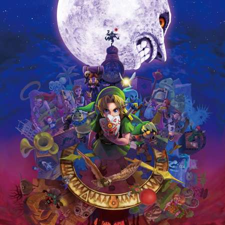 Legend of Zelda: Majora's Mask Mobiele Horizontaal achtergrond