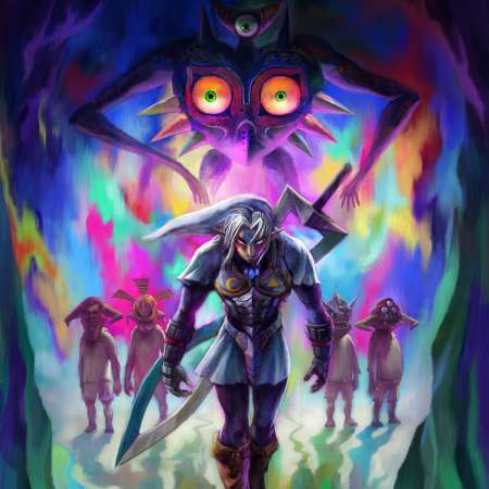 Legend of Zelda: Majora's Mask Mobiele Horizontaal achtergrond