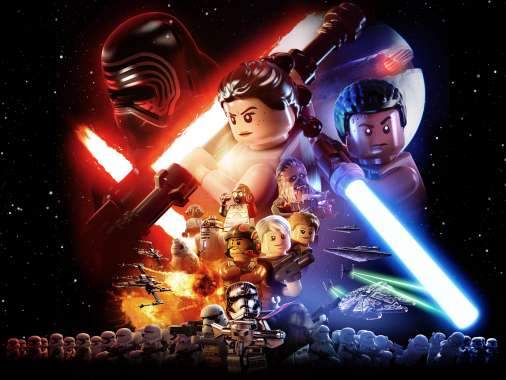 LEGO Star Wars: The Force Awakens Mobiele Horizontaal achtergrond