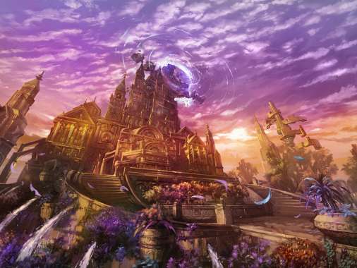 Lineage 2: Goddes of Destruction Mobiele Horizontaal achtergrond