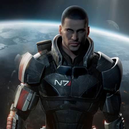 Mass Effect 3 Mobiele Horizontaal achtergrond