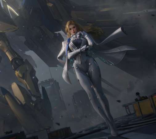 Mecha Break Mobiele Horizontaal achtergrond