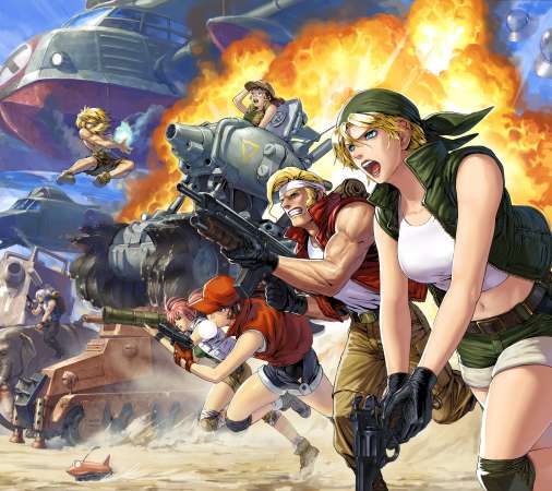 Metal Slug Attack Reloaded Mobile Horizontal wallpaper or background