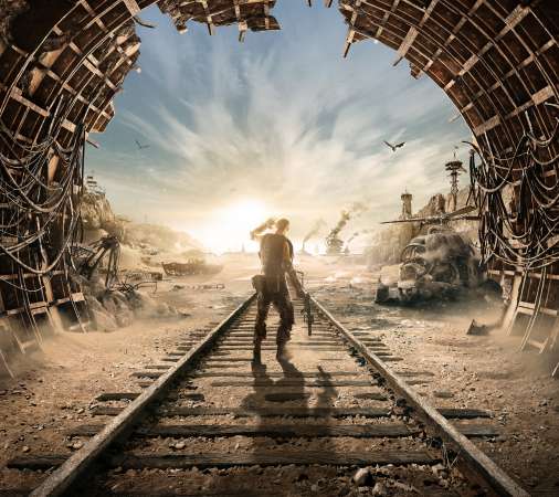 Metro Exodus Mobiele Horizontaal achtergrond