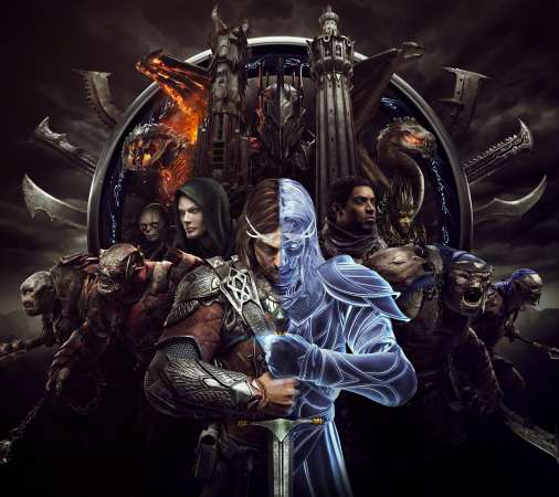 Middle Earth: Shadow of War Mobiele Horizontaal achtergrond