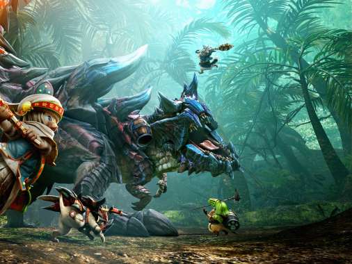 Monster Hunter: Generations Mobiele Horizontaal achtergrond