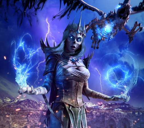 Neverwinter Mobiele Horizontaal achtergrond