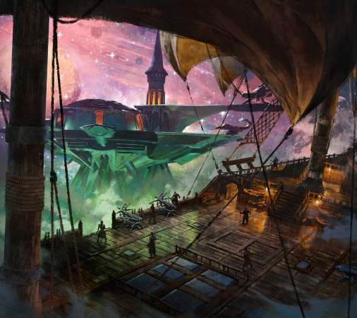Neverwinter: Adventures in Wildspace Mobiele Horizontaal achtergrond