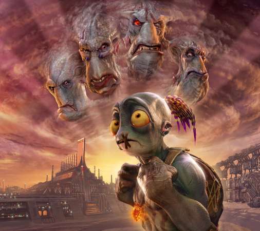 Oddworld: Soulstorm Mobiele Horizontaal achtergrond