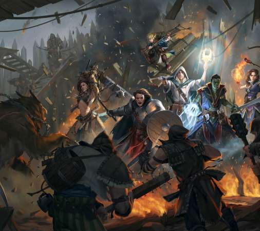 Pathfinder: Kingmaker Mobiele Horizontaal achtergrond