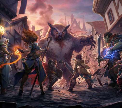 Pathfinder: Kingmaker Mobiele Horizontaal achtergrond