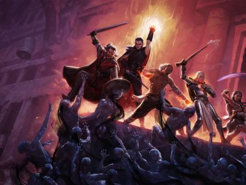 Pillars of Eternity Mobiele Horizontaal achtergrond