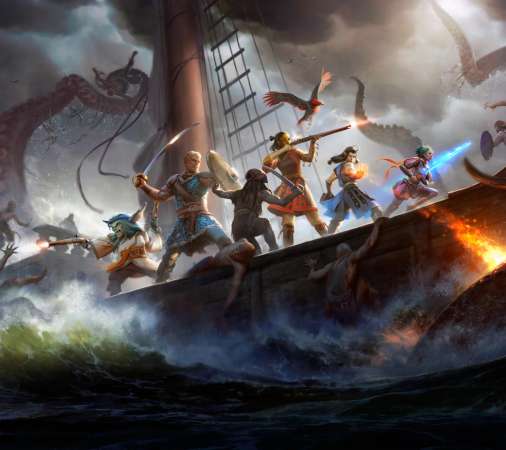 Pillars of Eternity 2: Deadfire Mobiele Horizontaal achtergrond