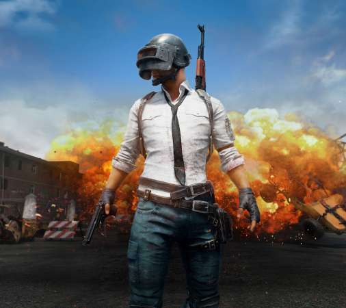 Playerunknown's Battlegrounds Mobiele Horizontaal achtergrond