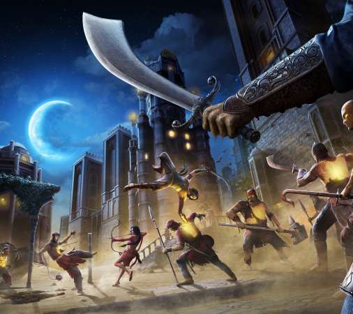 Prince of Persia: The Sands of Time Remake Mobiele Horizontaal achtergrond