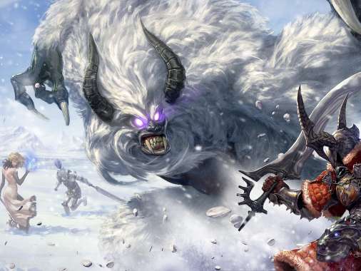 RaiderZ Mobiele Horizontaal achtergrond