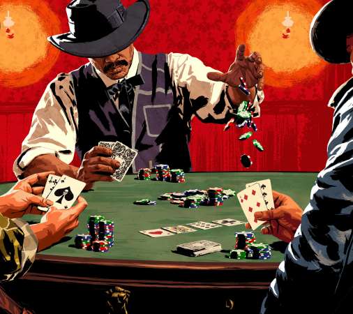 Red Dead Redemption 2 Mobiele Horizontaal achtergrond