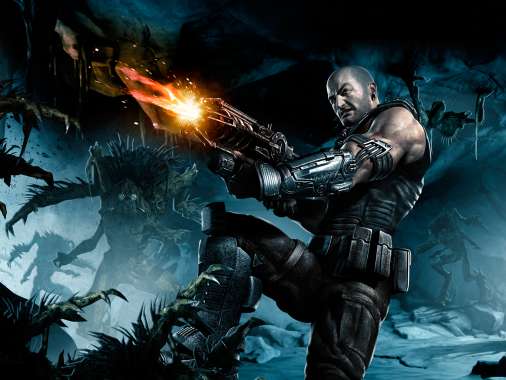 Red Faction: Armageddon Mobiele Horizontaal achtergrond