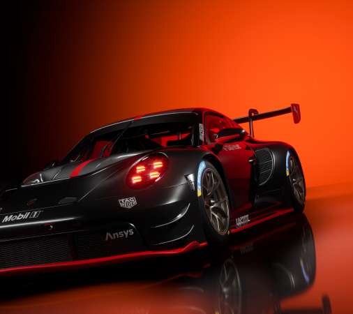 Rennsport Mobiele Horizontaal achtergrond