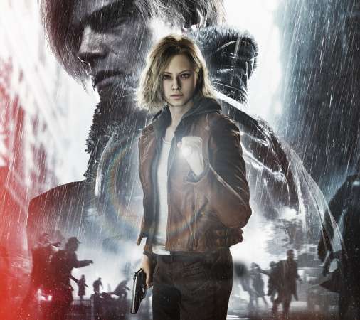 Resident Evil Requiem Mobiele Horizontaal achtergrond
