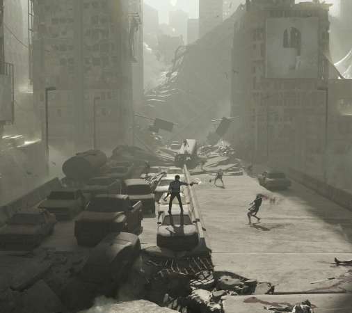 Resident Evil Requiem Mobiele Horizontaal achtergrond