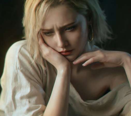 Resident Evil Requiem fan art Mobiele Horizontaal achtergrond